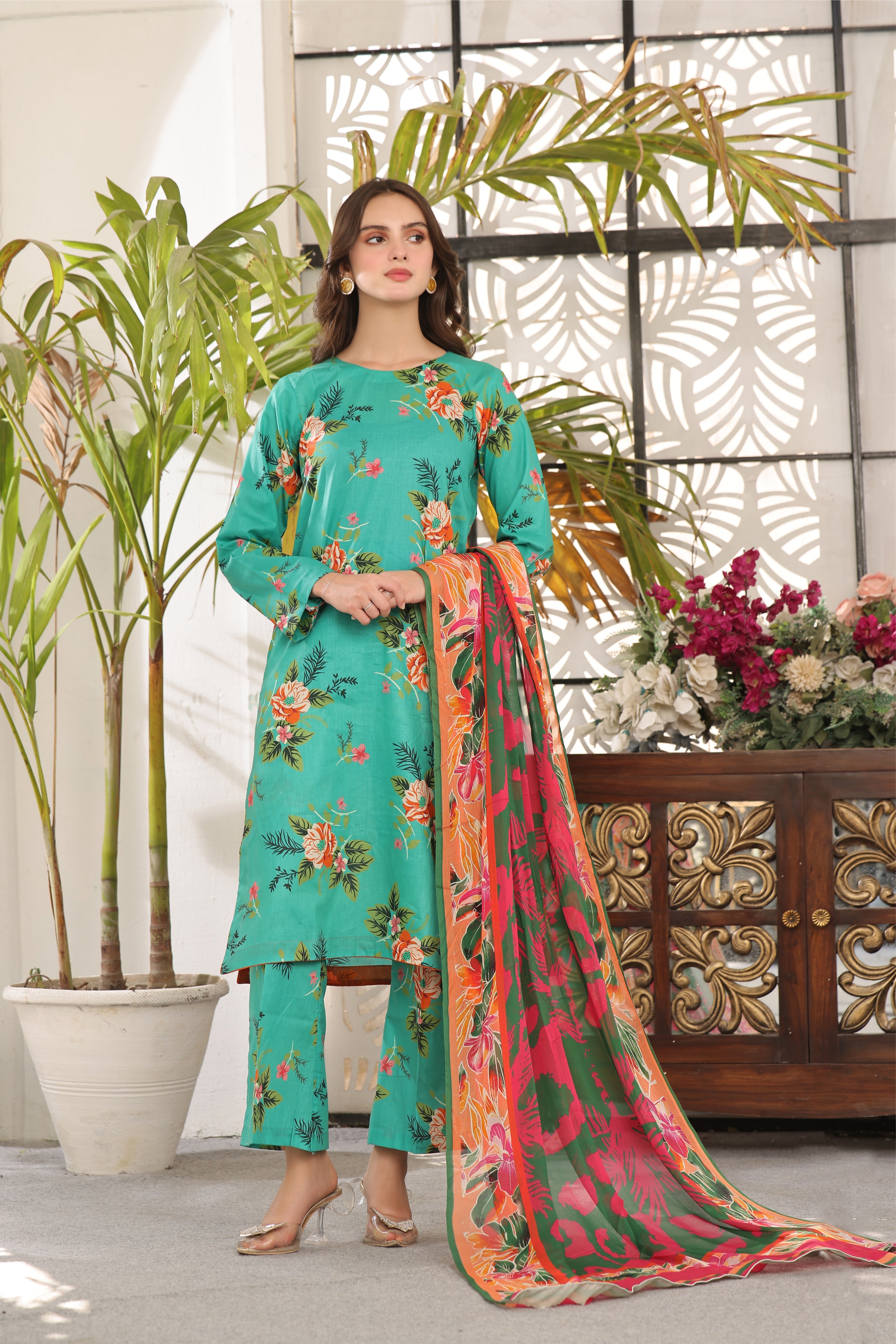 SHUE | Chiffon Duppata | Lawn 2024