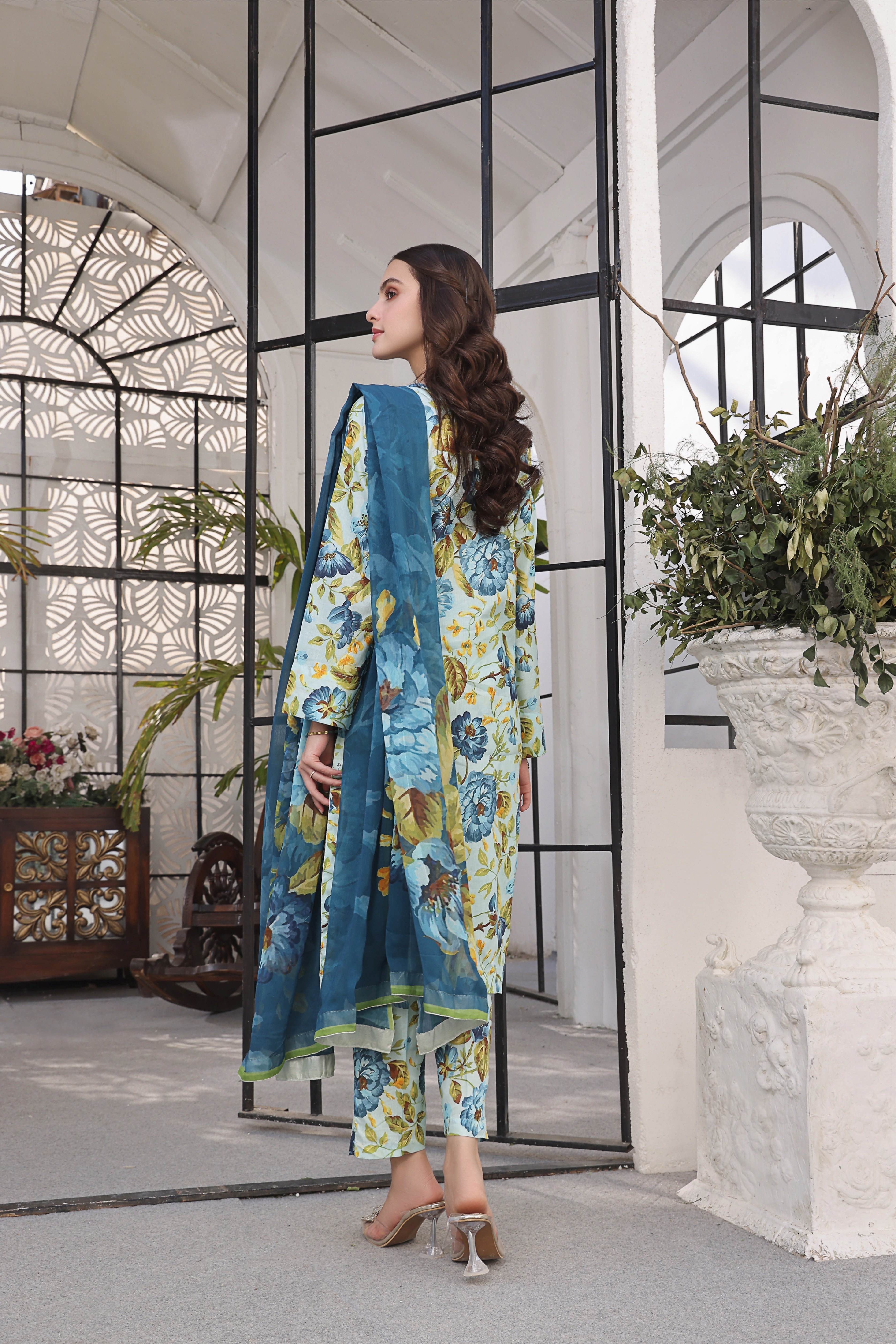 GILLY | Chiffon Duppata | Lawn 2024