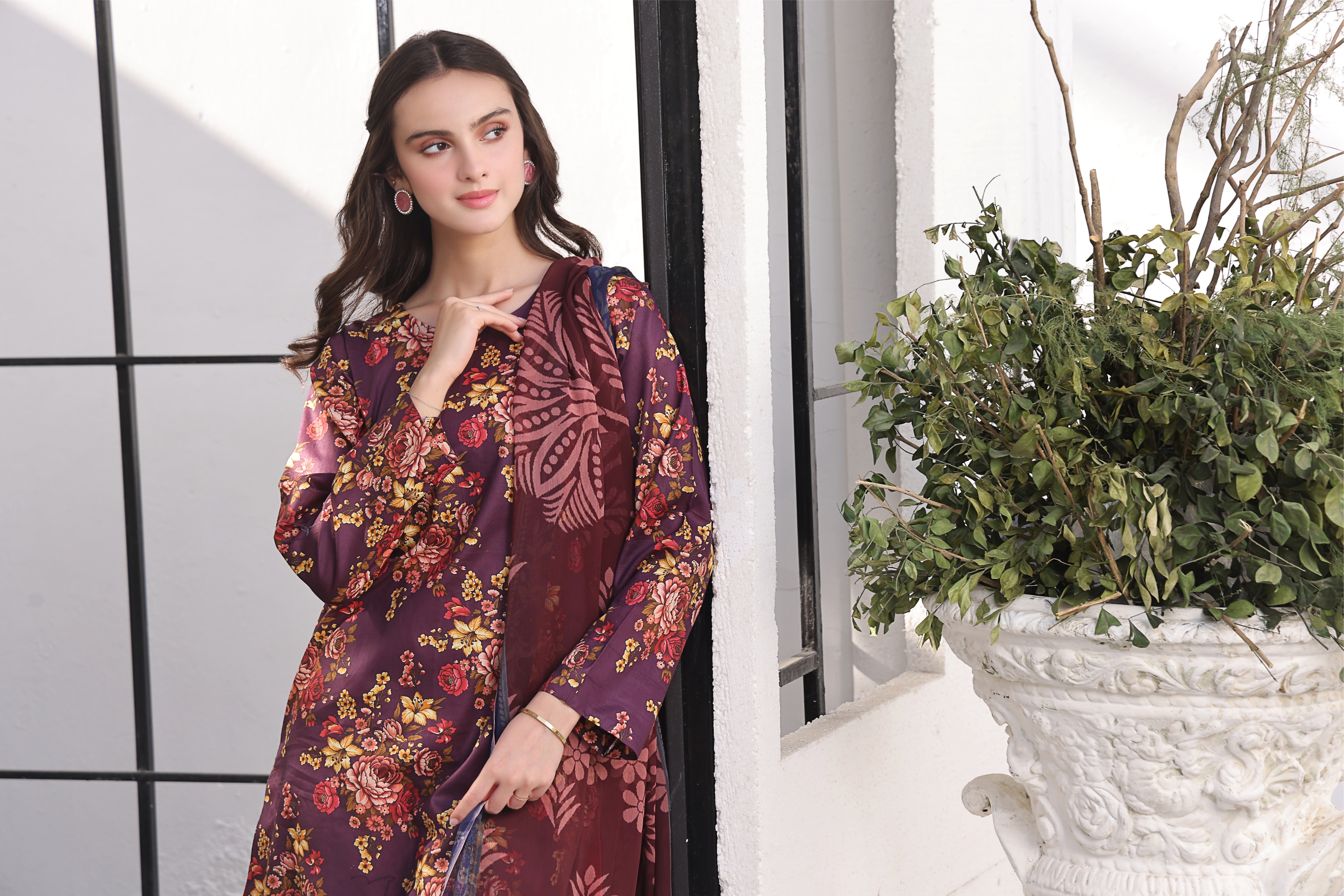 MAISIE | Chiffon Duppata | Lawn 2024