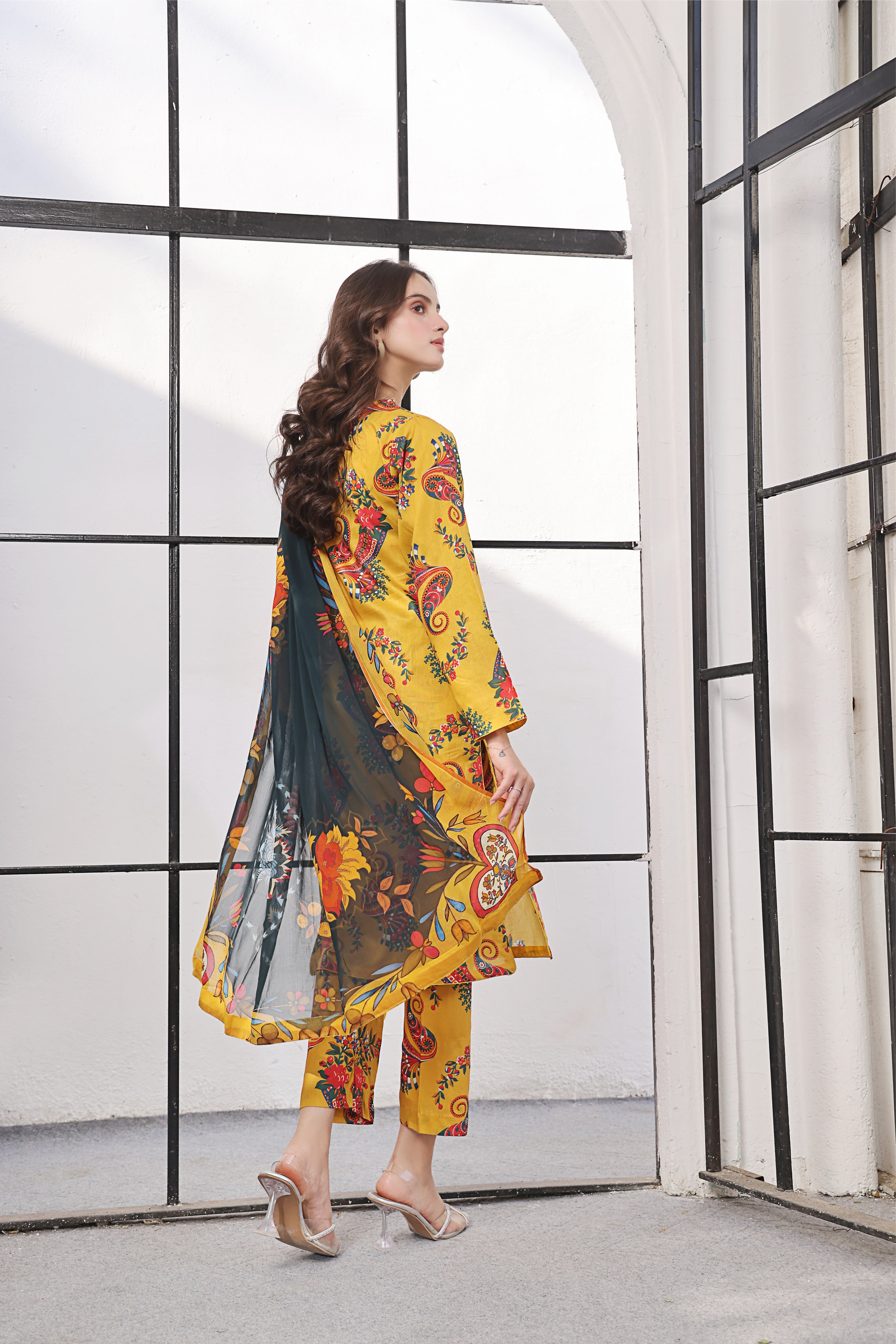 MISANDEI | Chiffon Duppata | Lawn 2024