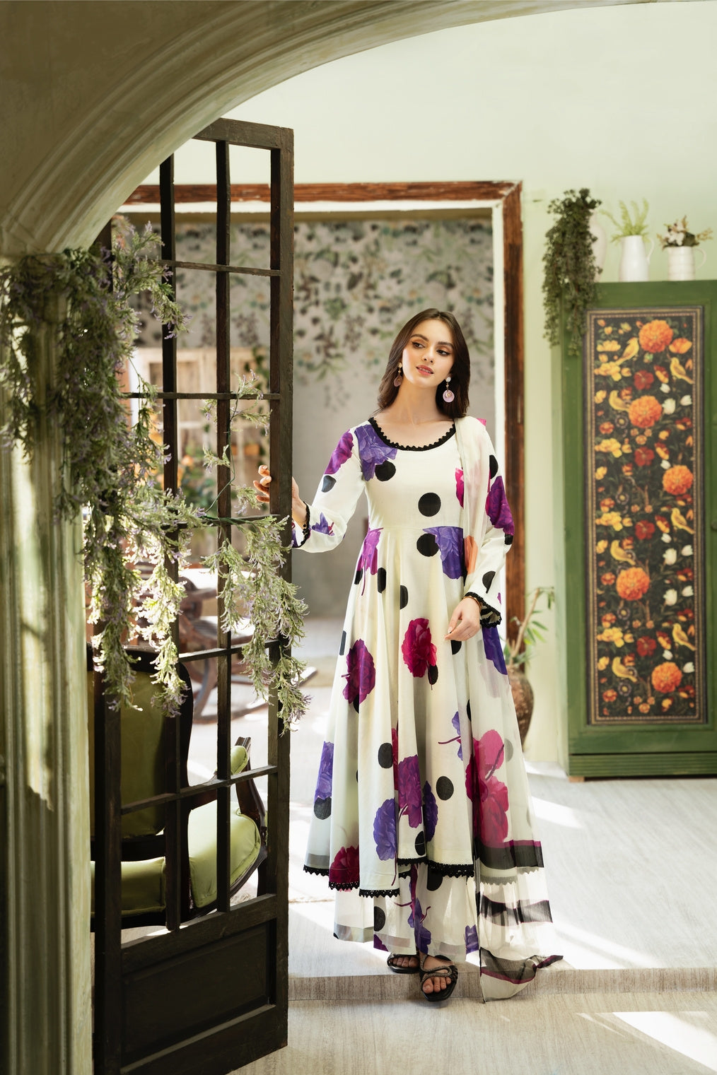 Chic Bella | Chiffon Duppata | Digital Print Lawn