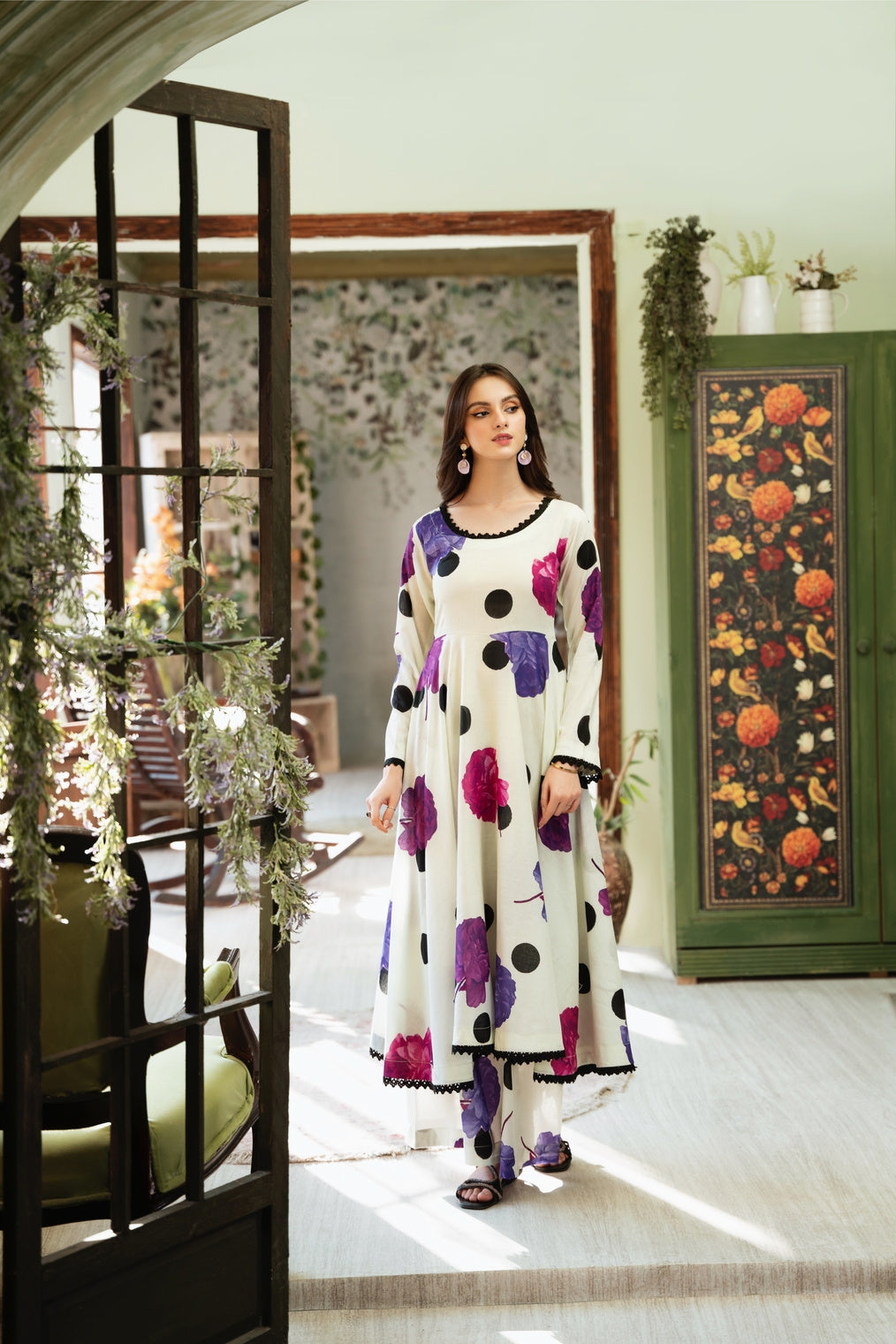 Chic Bella | Chiffon Duppata | Digital Print Lawn