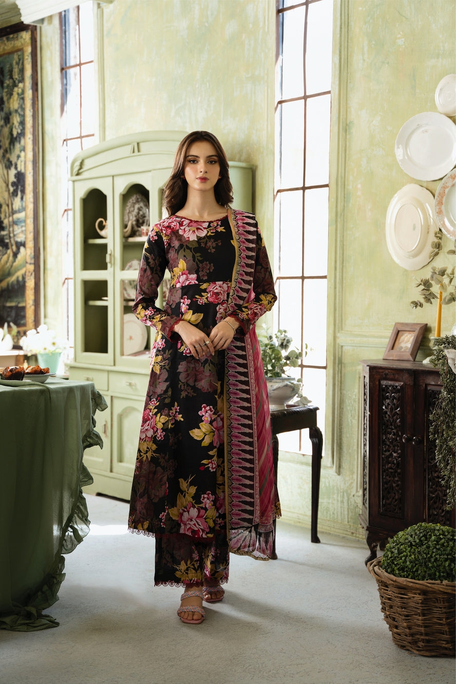 Chic Bella | Chiffon Duppata | Digital Print Lawn