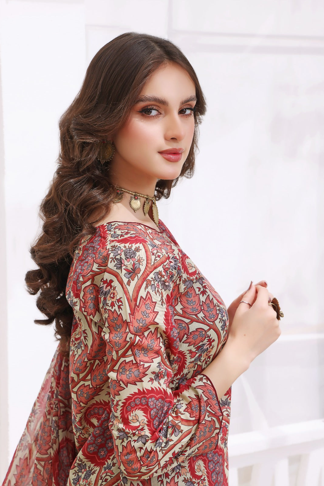 FIDAN | Chiffon Duppata | Lawn 2024