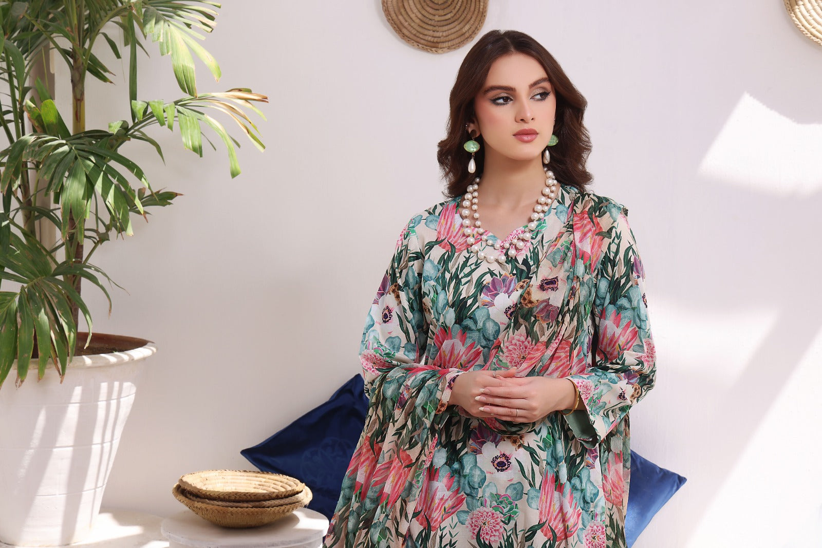 CLASSIC ALLEY | Chiffon Duppata | Lawn 2024